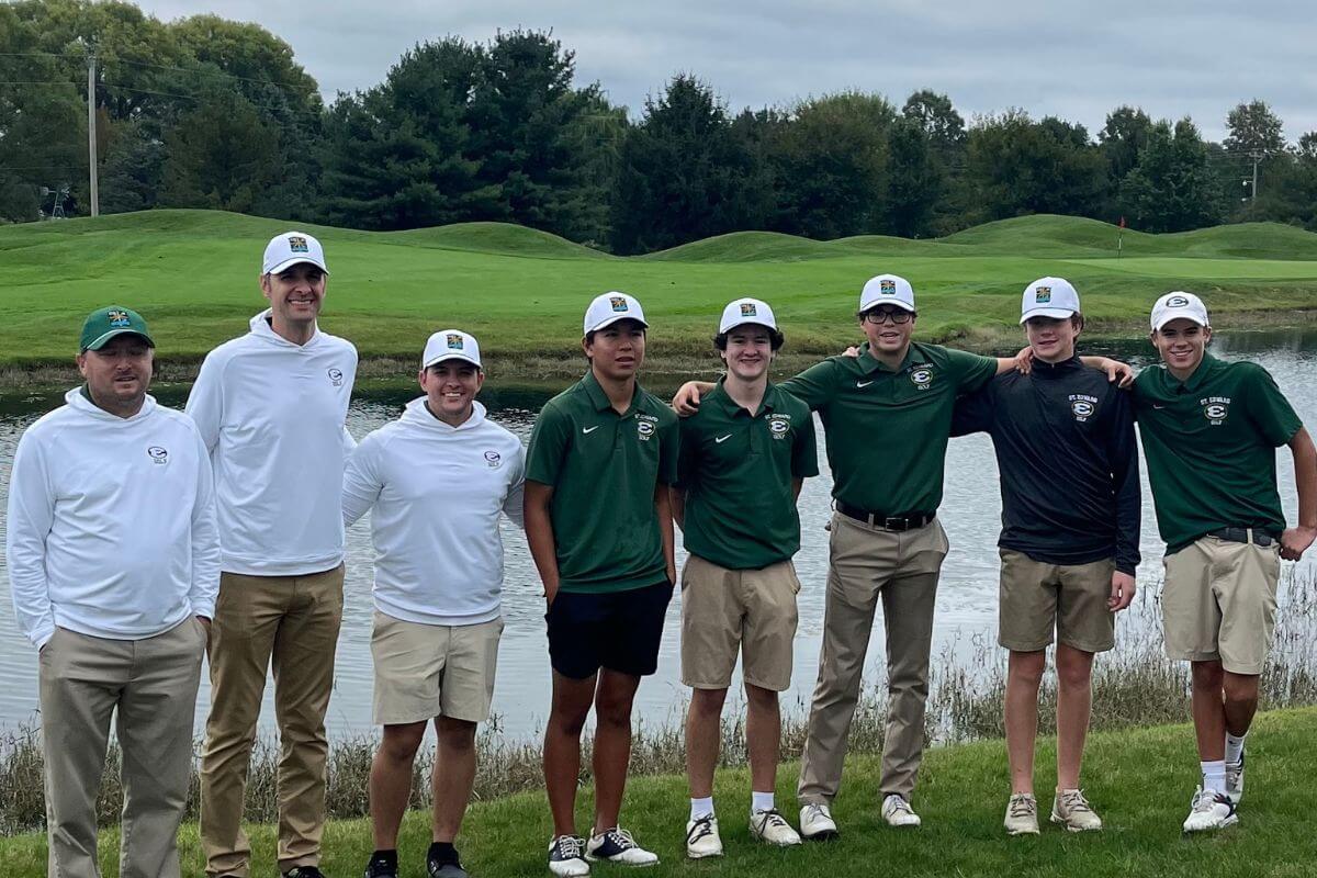 2024 St Edward Varsity Golf Team